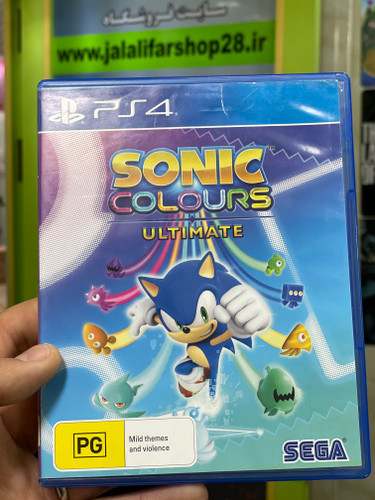 دیسک بازی کارکرده Sonic Colors Ultimate