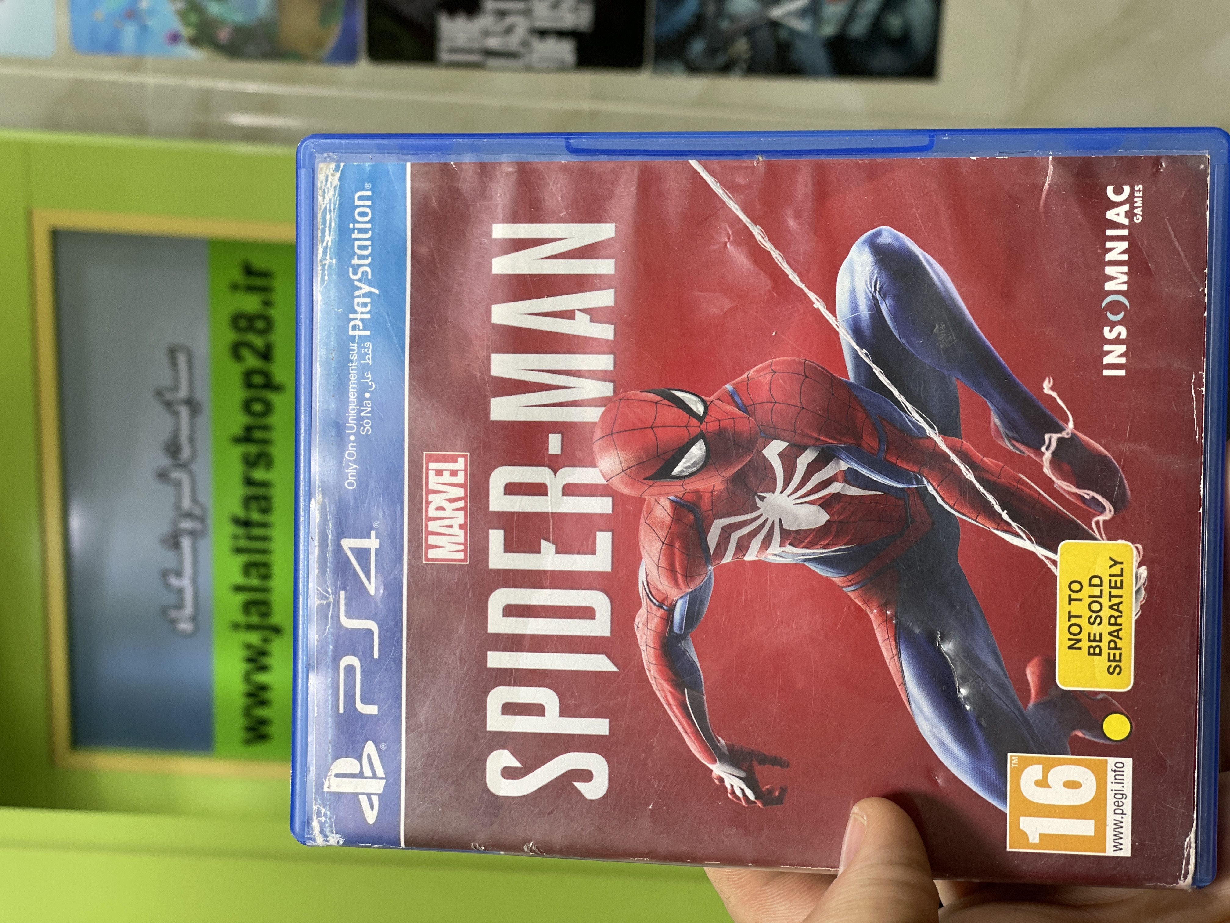 دیسک بازی کارکرده Spider Man