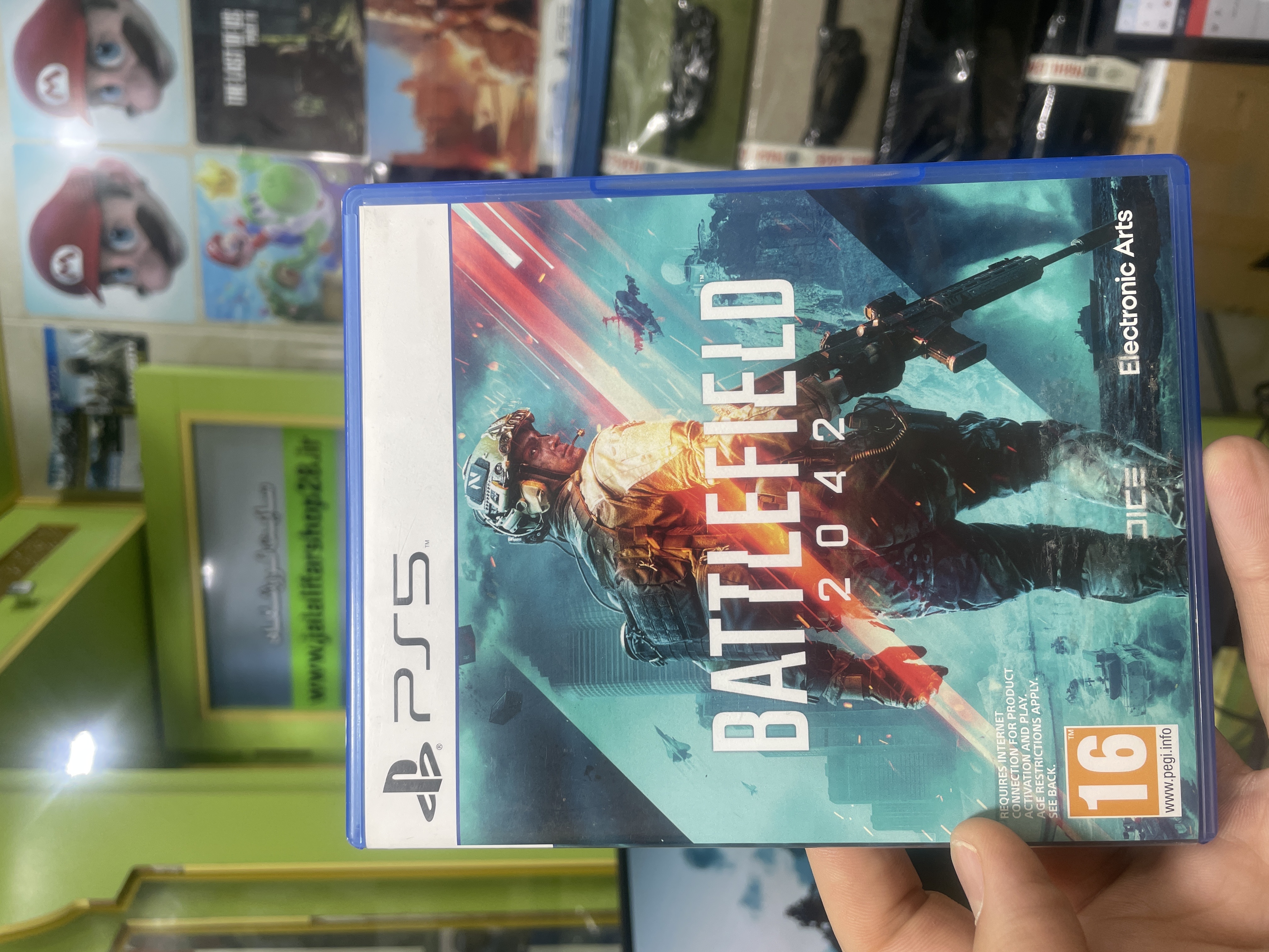 دیسک بازی کارکرده Battlefield 2042