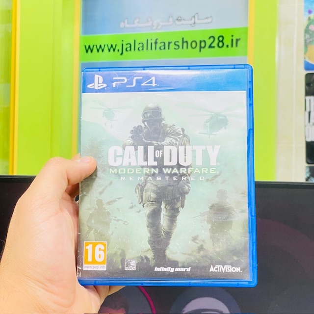 دیسک بازی کارکرده Call of Duty: Modern Warfare Remastered