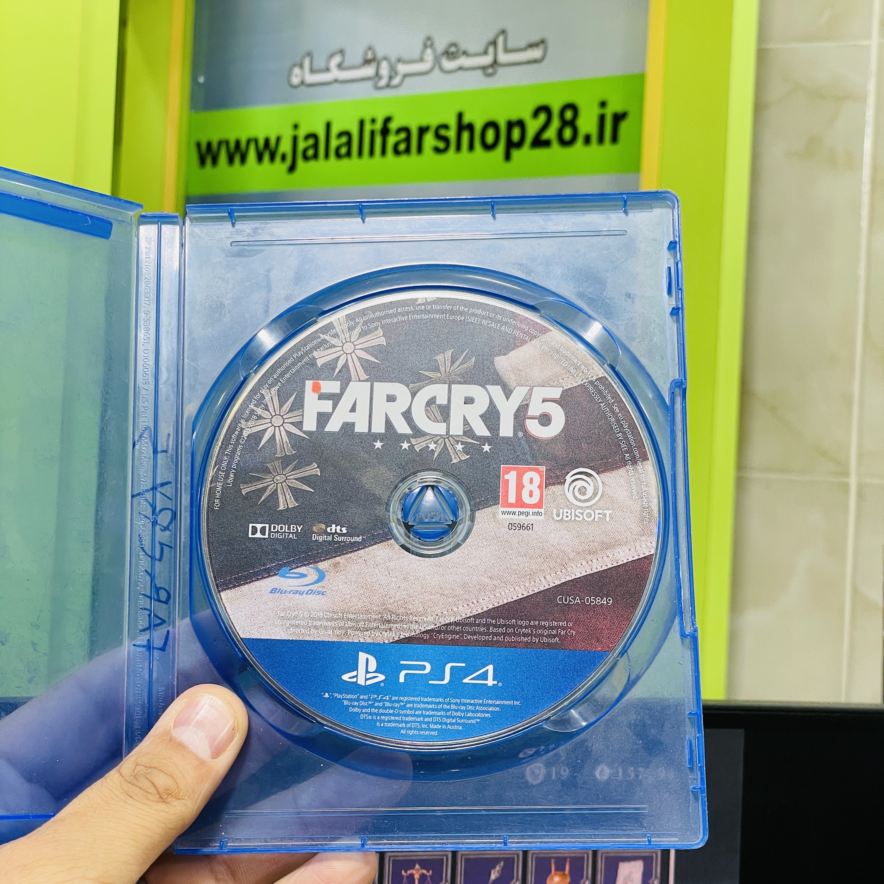 دیسک بازی کارکرده FARCRY 5