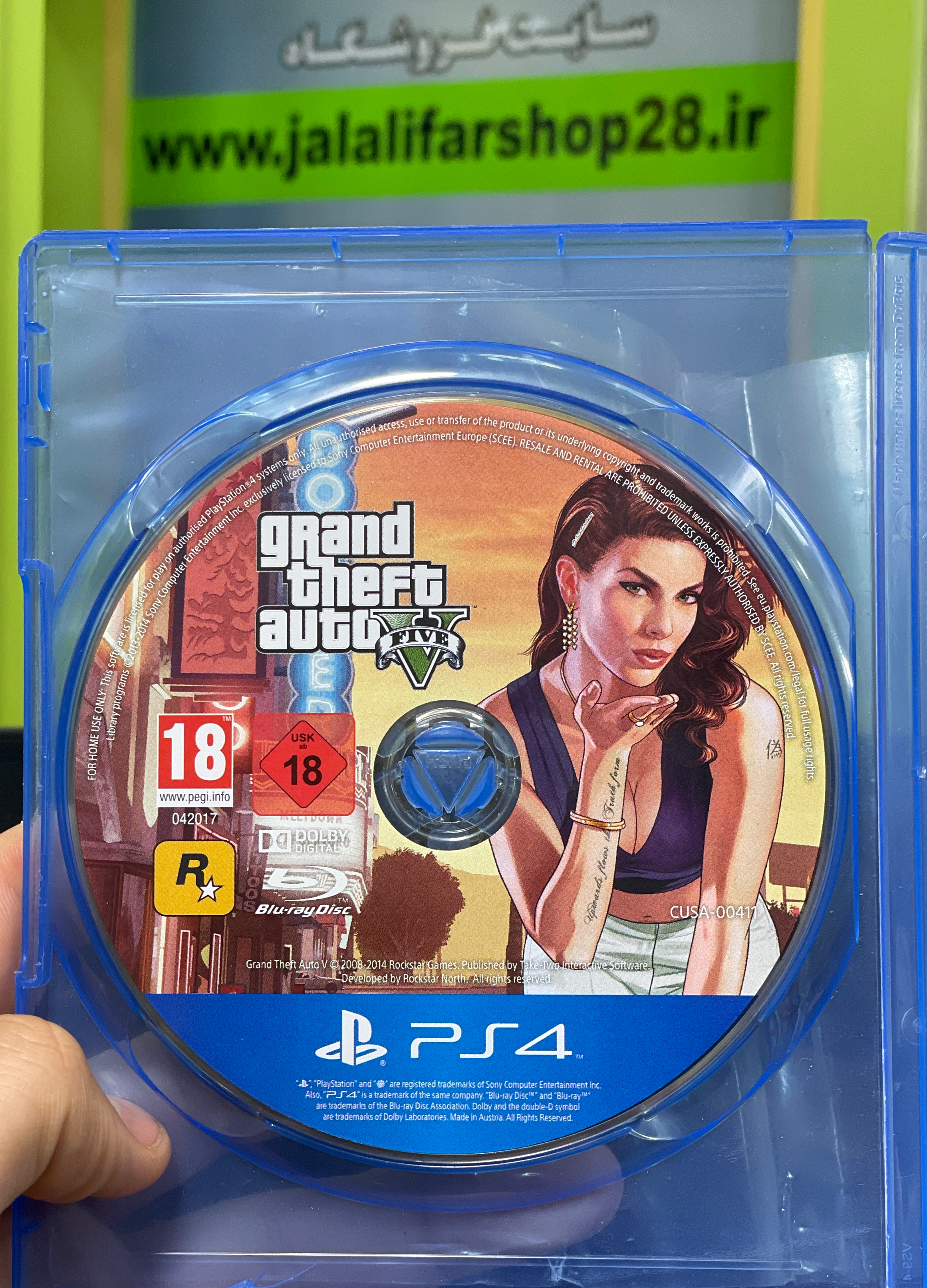 دیسک بازی کارکرده  GTA V