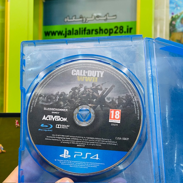 دیسک بازی کارکرده CALL OF DUTY WWII