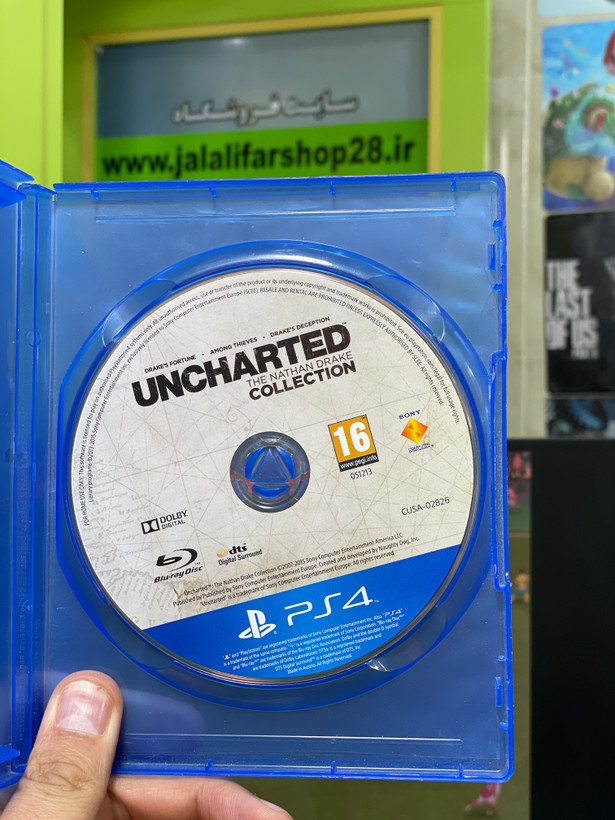 دیسک کارکرده بازی Uncharted The Nathan Drake Collection