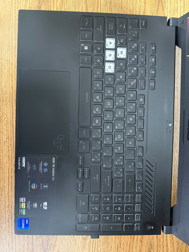 لپ تاپ گیمینگ ایسوس FX507ZC4 / CPU:i7-12700H / RAM:16GB DDR4 / HARD:512GB SSD / VGA:4GB 3050 /LED:15.6 FHD 144HZ